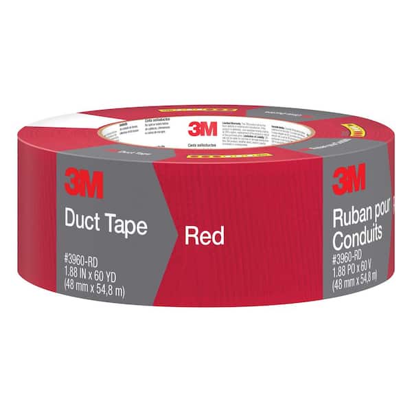 3M 1.88 in. x 60 yds. Red Duct Tape (Case of 9)
