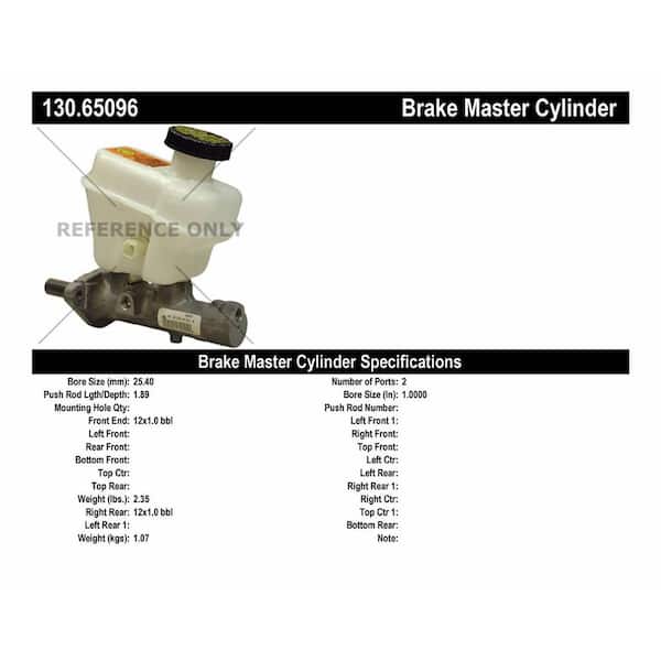 Centric Parts Brake Master Cylinder