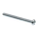 Everbilt #6-32 x 1-1/2 in. Combo Round Head Zinc Plated Machine Screw (100-Pack) 800712 - The Home Depot