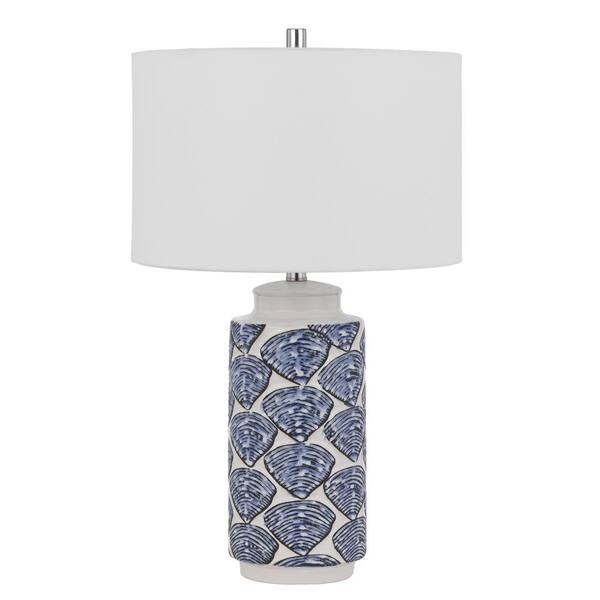 ceramic pattern table lamp