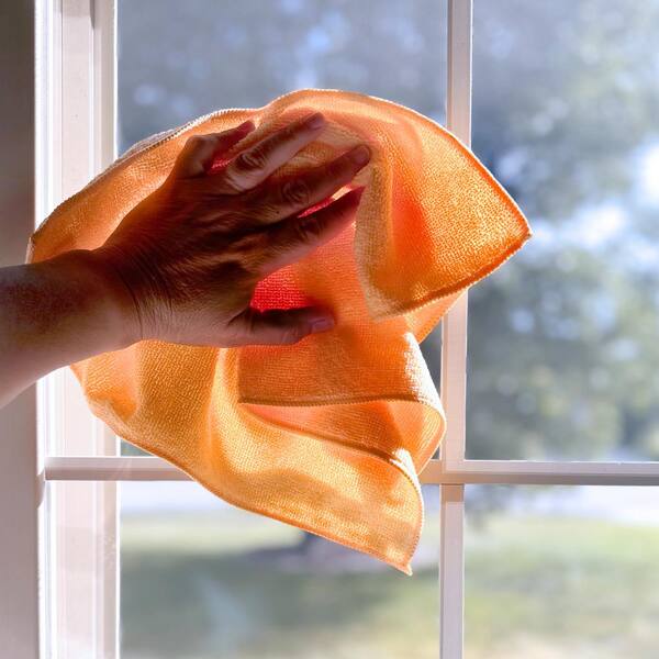 HDX 16 in. x 16 in. Multi-Purpose Microfiber Towel (6-Pack) HDX