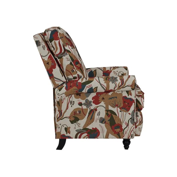floral fabric recliner chairs