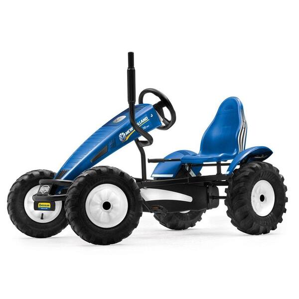BERG New Holland AF Blue Pedal Go-Kart Tractor