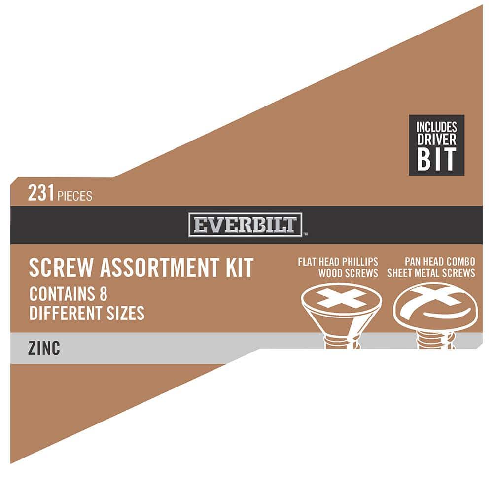 Everbilt Screw Assortment Kit 869448 - The Home Depot