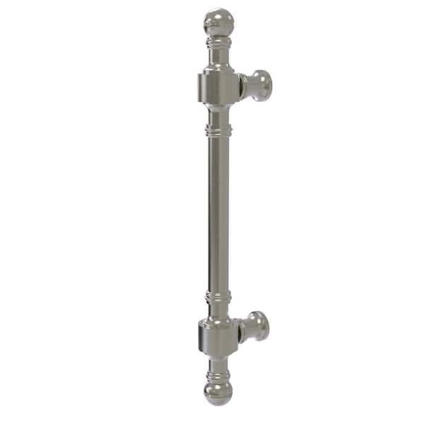 Allied Brass Retro Dot Collection 8 in. Center-to-Center Beaded Door Pull in Satin Nickel