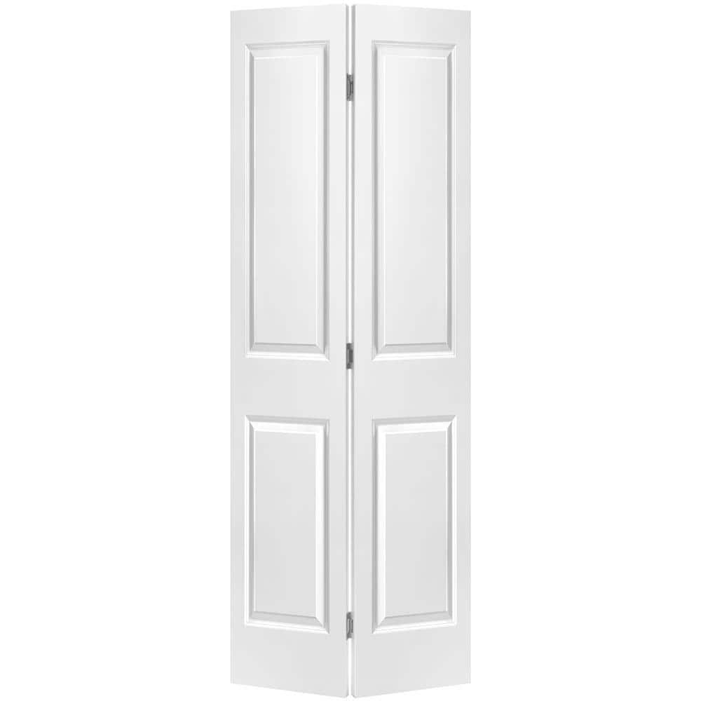OURHOME 
キルティングベスト Masonite 24 in. x 80 in. 2 Panel Square Top Primed White