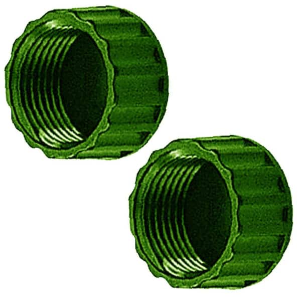 Ray Padula Replacement Sprinkler Garden Hose End Caps (2-Pack)