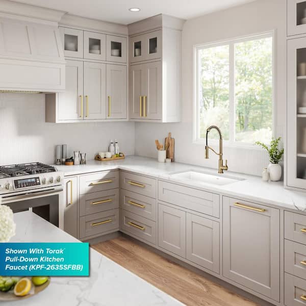 KRAUS Forteza 32 Granite Undermount Single Bowl White Kitchen Sink
