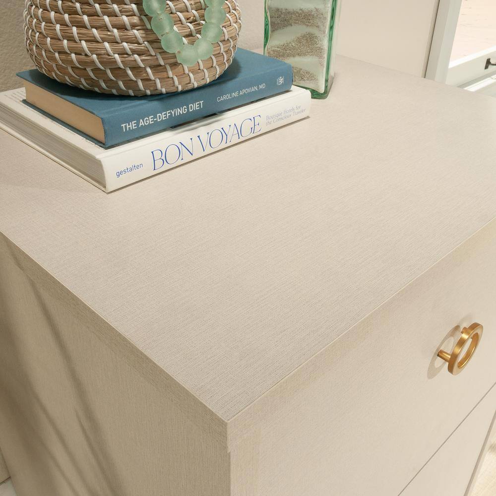 Dove Linen 2-Drawer Legal Size Lateral File Cabinet