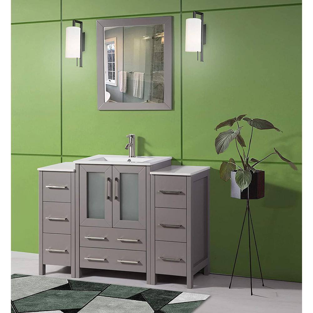 Vanity Art Brescia 48 in. W x 18.1 in. D x 35.8 in. H Single Basin