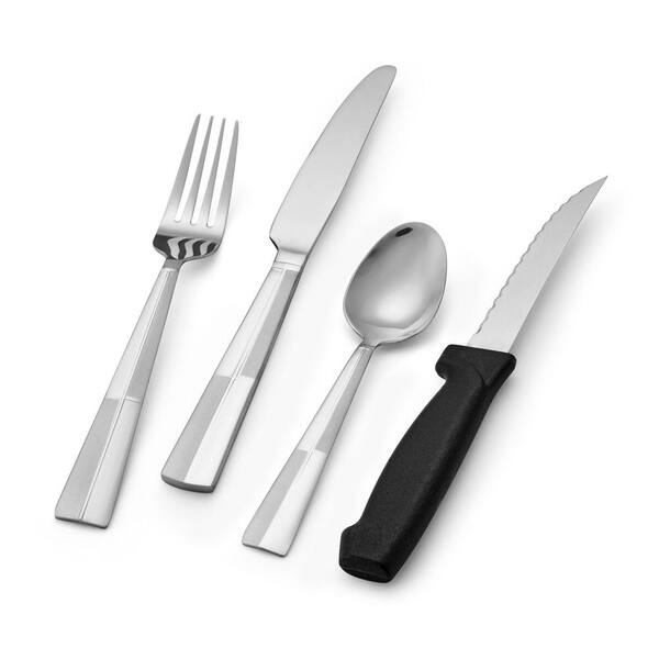 SPECTRUM Steak Cutlery Set, Purple