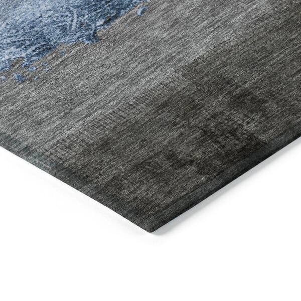 Chantille Machine Washable Indoor/Outdoor Abstract ACN1883 Sky 2 ft. x 3 ft. Accent Rug