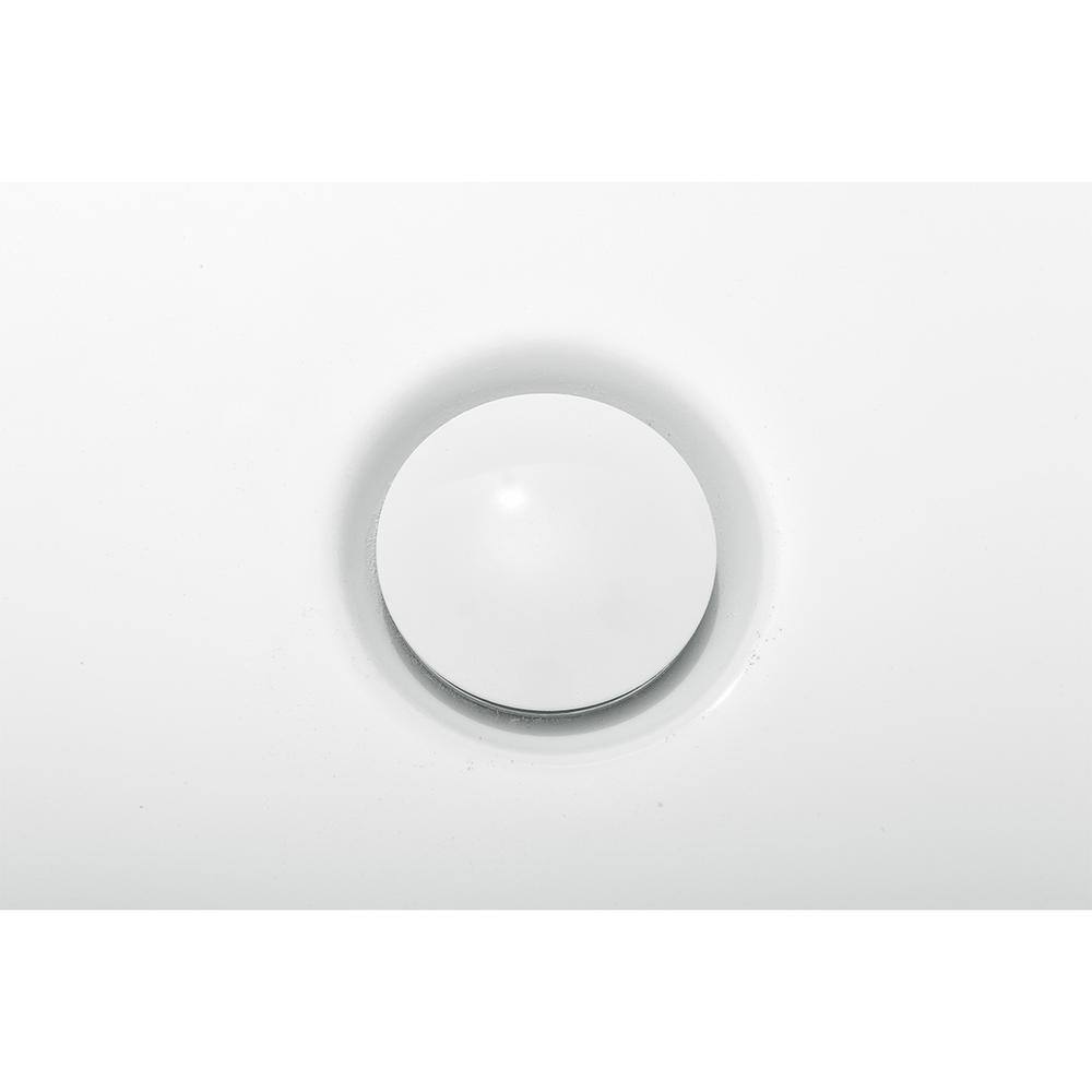 Mina 59.1'' White Acrylic Freestanding Soaking Bathtub