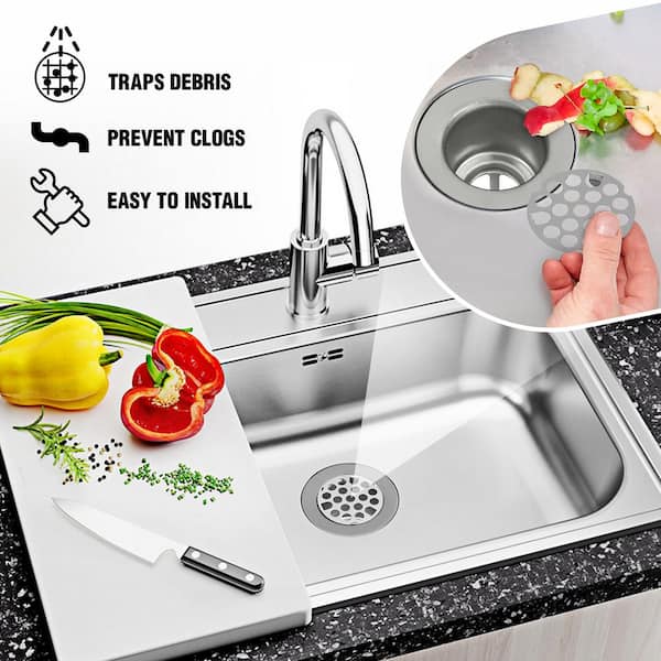 Kitchen Sink Strainer Silicone Sieve Bathroom Shower Drain Sink Drains –  ALADWAN SUPPLIES