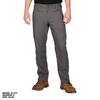 Milwaukee Men's 38 in. x 32 in. Gray Cotton/Polyester/Spandex Flex Work Pants with 6 Pockets 701G-3832