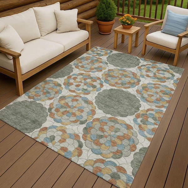 Addison Rugs Chantille Machine Washable Indoor/Outdoor Abstract