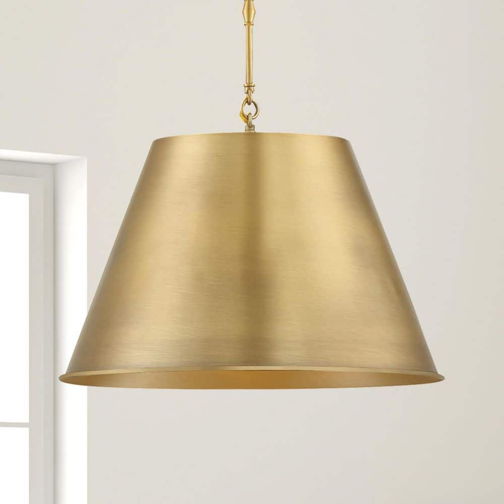 Savoy House Alden 18.25 in. W x 12.5 in. H 1-Light in Warm Brass