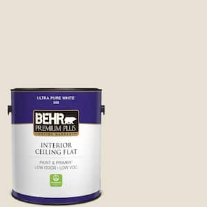 1 gal. #MQ3-13 Crisp Linen Ceiling Flat Interior Paint