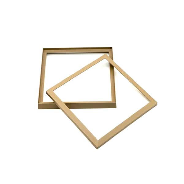 4 in. x 4 in. PVC Finish and Sealing Cap