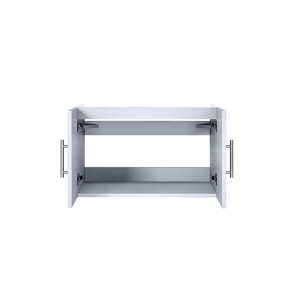 Geneva 30'' Glossy White Wall-Mounted Vanity Cabinet