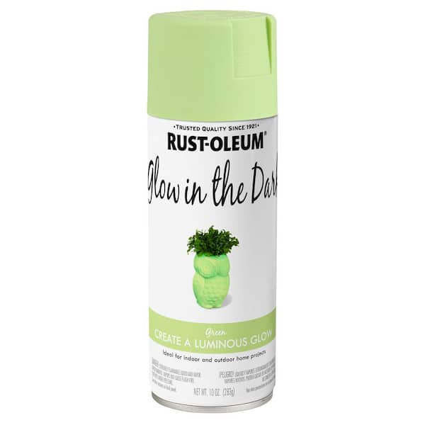 Rust-Oleum Imagine Craft & Hobby Glow in the Dark Spray Paint 347243, 10 oz