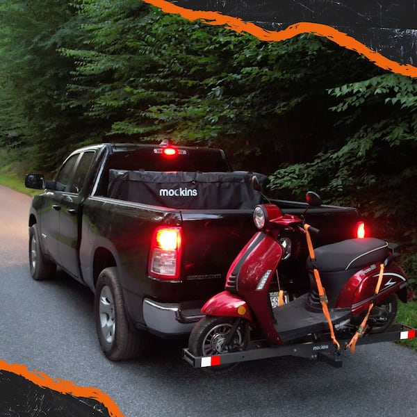 16 Cu Ft. Waterproof Hitch Cargo Carrier Bag (58 in. x 20 in. x 24 in.) with 3-Buckle Straps, Lock and Carry Case