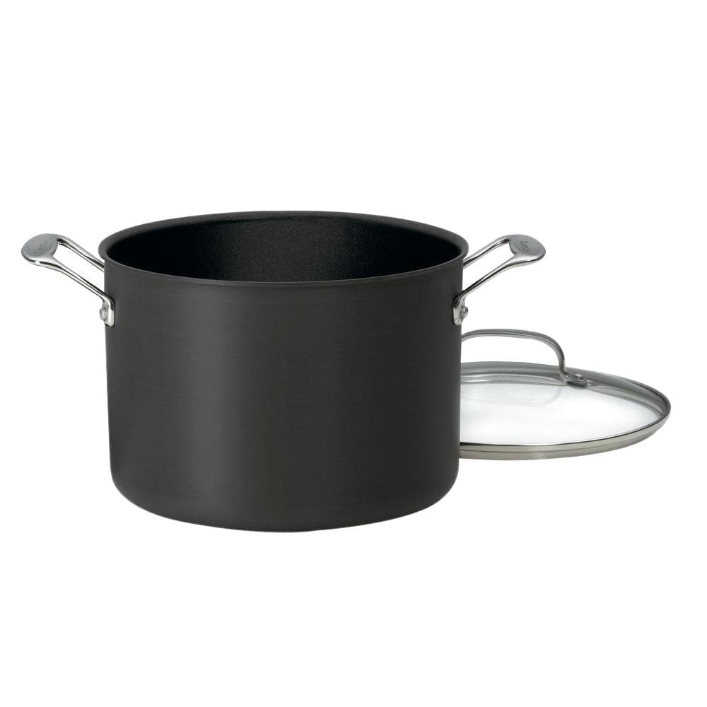 Cuisinart Chef's Classic 8 qt. Aluminum Stock Pot with Lid 66624 The