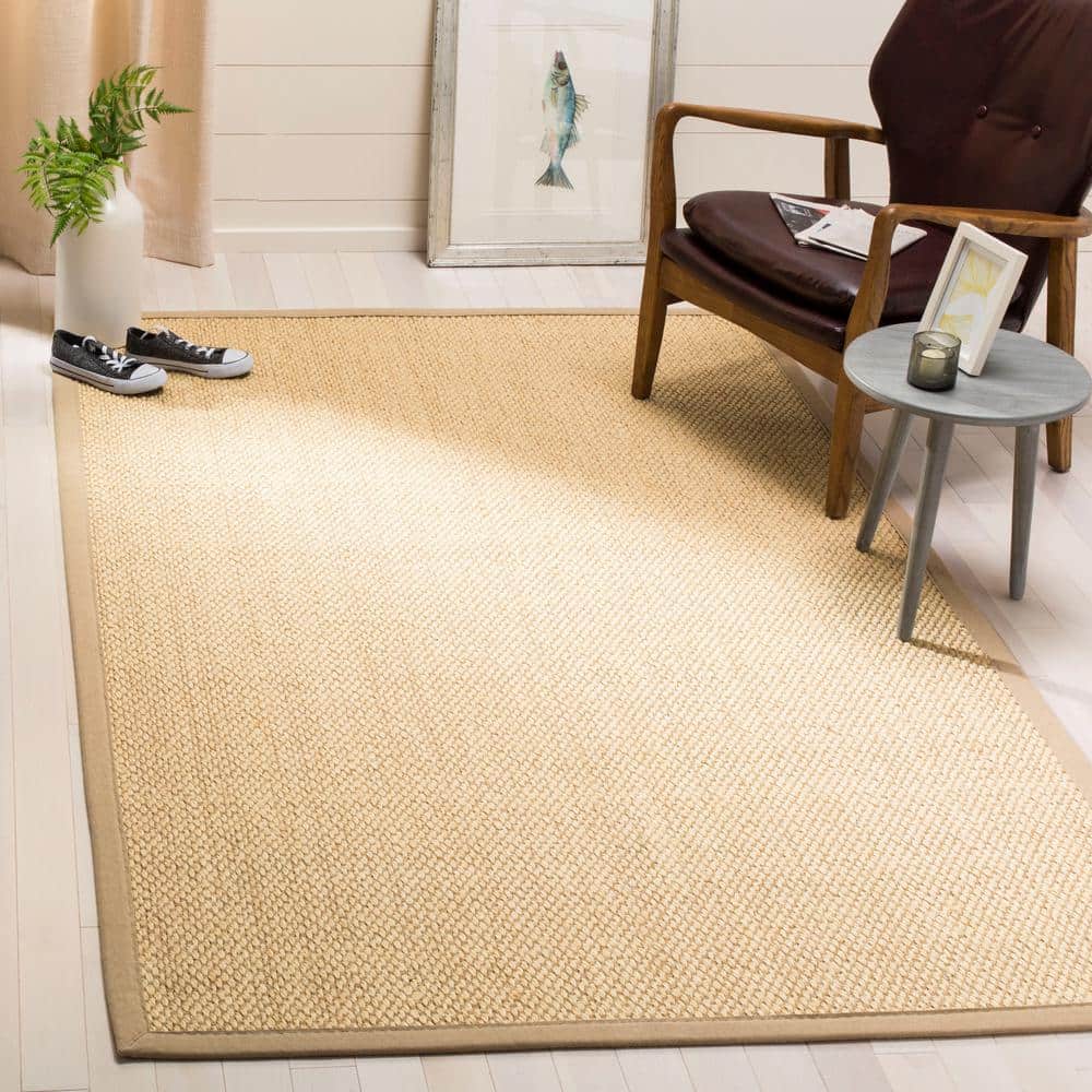 Coastal Ivory Hand-Knotted Jute 3' x 5' Area Rug