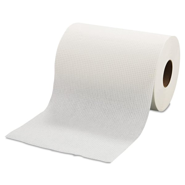 Morcon Hardwound Roll Towels, 8 x 350ft, White, 12 Rolls-carton