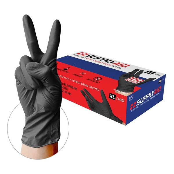 Disposable X-large 200 pcs of Powder Free Synthetic Gloves Xlarge