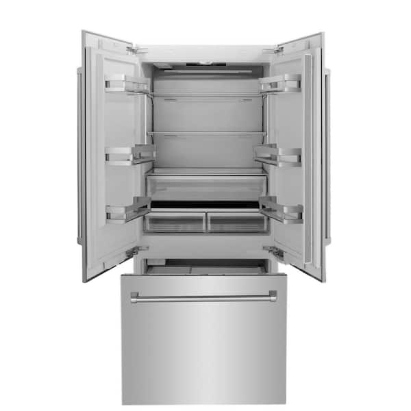 refrigerators that accept panels