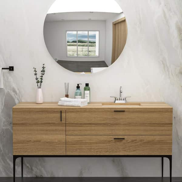 unaページです。 stufurhome 18 in. Undermount Rectangle Porcelain Vanity