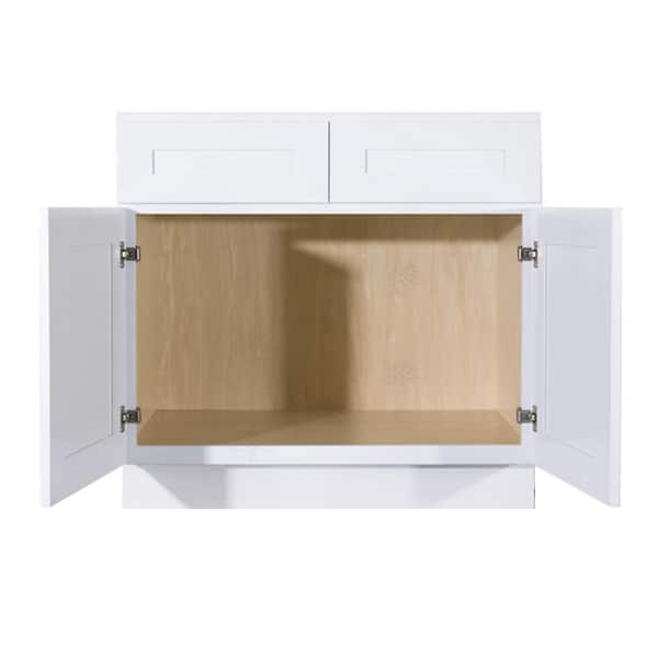 Kitchen Kompact D White - 60 Sink Base Cabinets (SB)