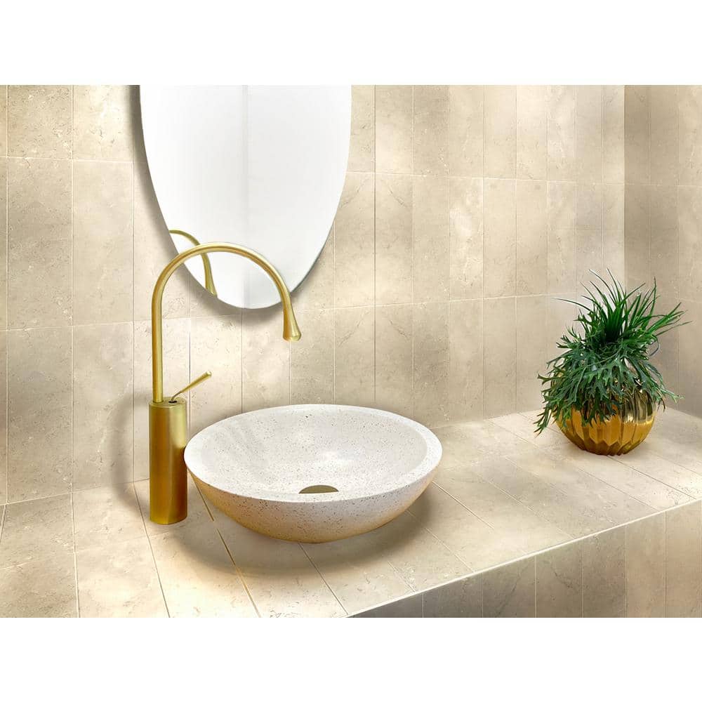 Beige 4x12 Honed Marble Subway Tile for Walls and Floors