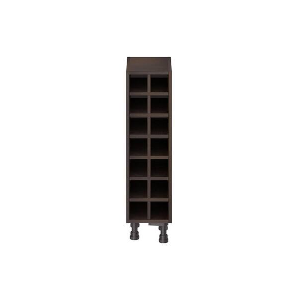 DIJON Under Cabinet or Wall Mount Wine Rack – 5 Sectional – Black –  Wallniture