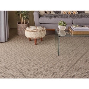 9 in. x 9 in. Pattern Carpet Sample - Perfection - Color Tiki