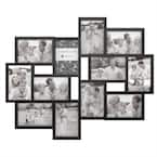 Lavish Home 8 in. x 10 in. Black Picture Frame (6-Pack) M021010 - The Home  Depot