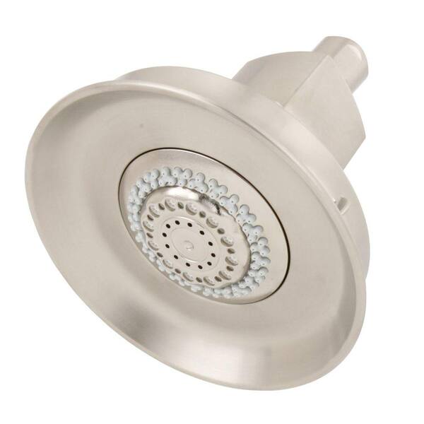 KOHLER Margaux 4-spray Multifunction 5-15/16 in. Raincan Showerhead in Vibrant Brushed Nickel