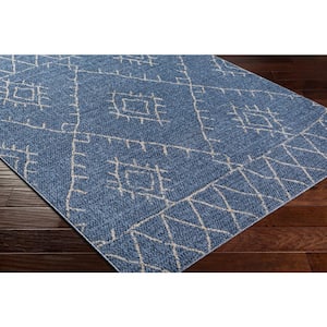 Delphi Blue 8 ft. x 10 ft. Indoor Area Rug