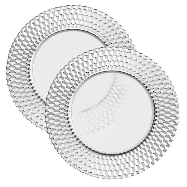 Villeroy & Boch Boston Clear Glass Buffet Plate Set (Set of 2)