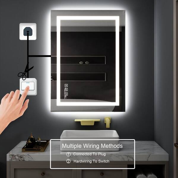 BTメイク3点 Amazon.com - NUSVAN Vanity Makeup Mirror with Lights,3 Color