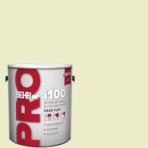 1 gal. #P360-2 Iced Green Apple Dead Flat Interior Paint