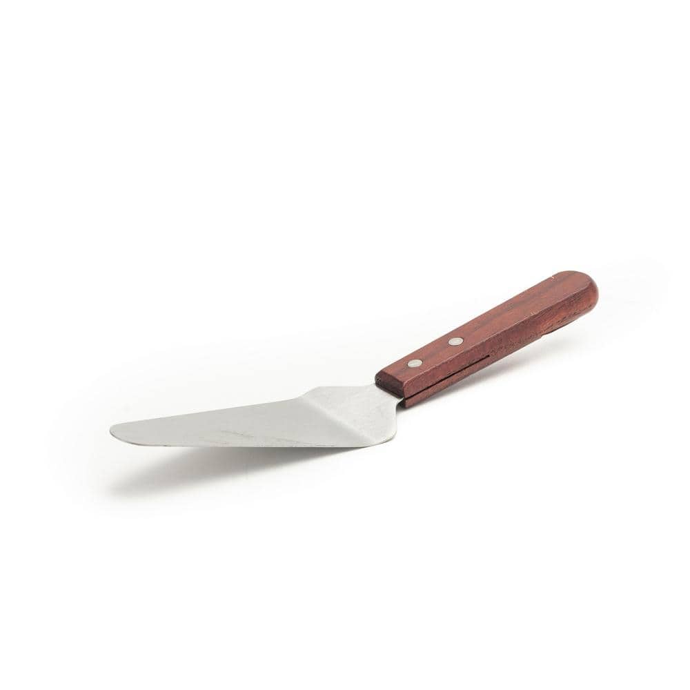 Stainless Steel 10 In. Pie Server with Wood Handle