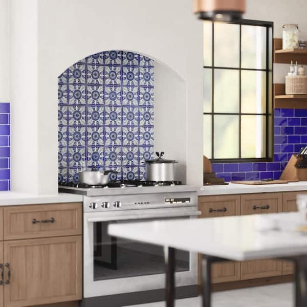Provincial Deco Castelo 6 in. x 6 in. Porcelain Wall Tile (0.25 sq. ft. /Each)