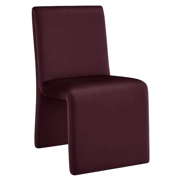 Emory Upholstered Dining Side Chair in Mulberry