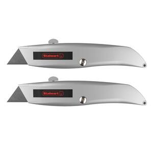 Retractable Utility Knife Set (2-Pack)