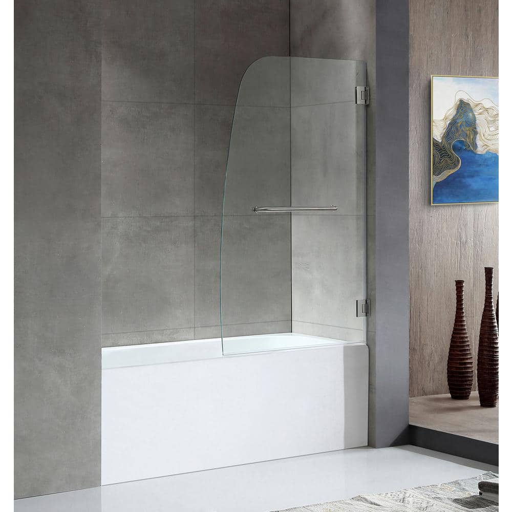 60 in. L x 30 in. W x 79 in. H Right Drain White Rectangular Tub with Frame