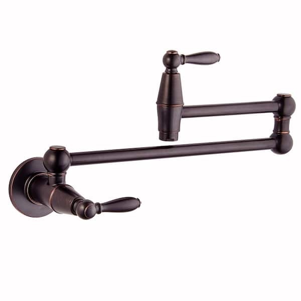 Pfister Port Haven Wall Mount Potfiller in Tuscan Bronze