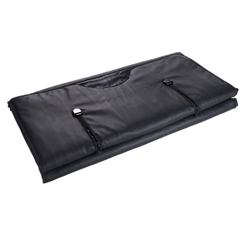 Sauna Blanket for Home Detox, 1-Person Indoor Fabric Frame Infrared Sauna with Heating and Adjustable Temp, 95-185℉