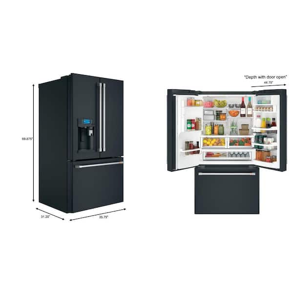 https://images.thdstatic.com/productImages/befa6e98-4249-454f-bc9c-35806574770a/svn/stainless-steel-cafe-french-door-refrigerators-cye22up2ms1-1d_600.jpg